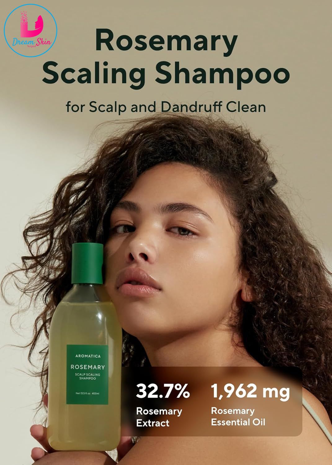 Aromatica Rosemary Scalp Scaling Shampoo [400ml]